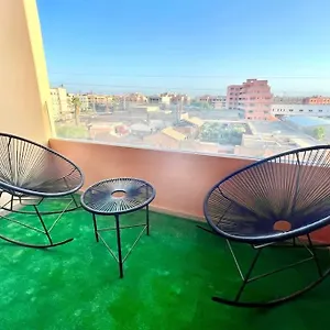 Cozy&elegant Apartment/pool/city Center/gueliz , Marrakesh Maroc